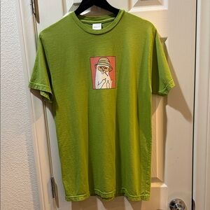 Men Ripndip Green Graphic T-Shirt size M